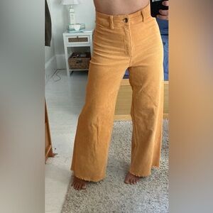 Billabong High Waist Wide Leg Corduroy Pants